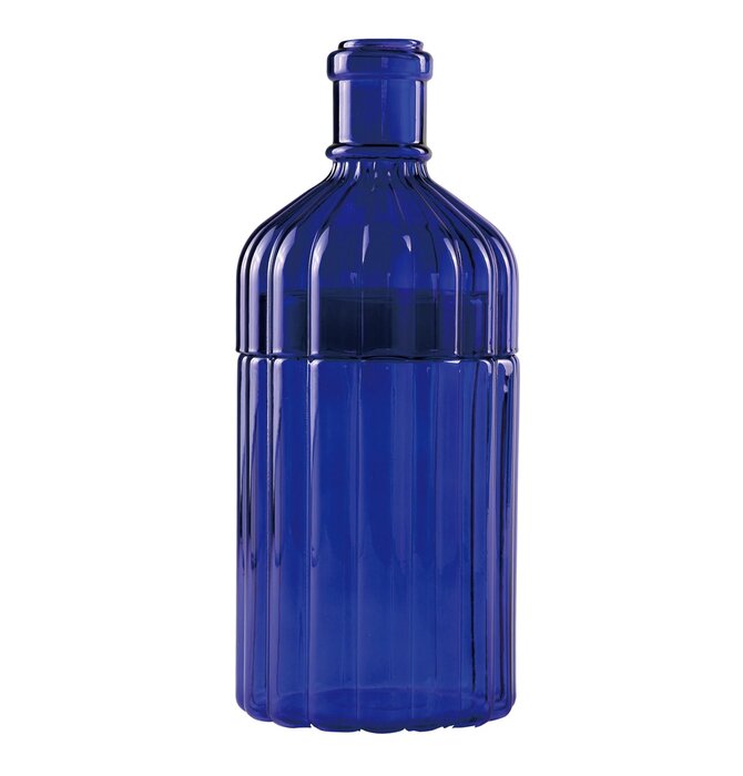 Ribbed Glass Vase | Metropolitan Elegance