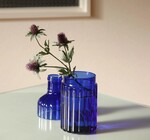 Ribbed Glass Vase | Metropolitan Elegance