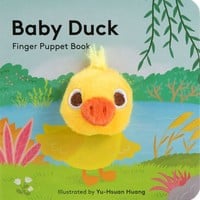 Chronicle Books Board Book | Finger Puppet | Baby Duck