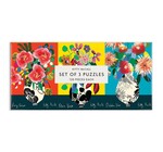 Puzzle | 120pc Set/3 | Kitty McCall Flower Vases