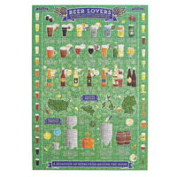 Chronicle Books Puzzle | 500pc | Beer Lover's