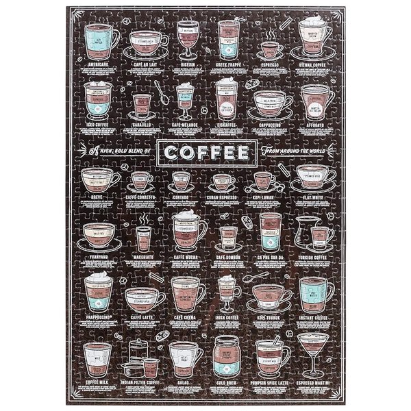 Chronicle Books Puzzle | 500pc | Coffee Lover's Canister