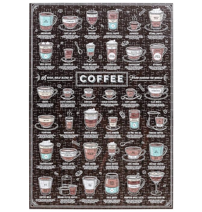 Puzzle | 500pc | Coffee Lover's Canister