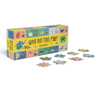 Chronicle Books Puzzle | 100pc | Who Pooped?