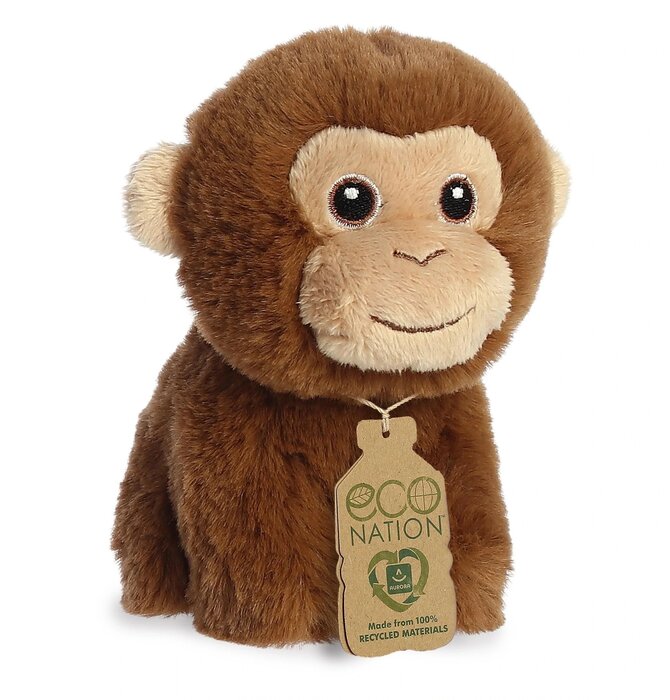 Toy | Eco Plush Animal | Mini Monkey