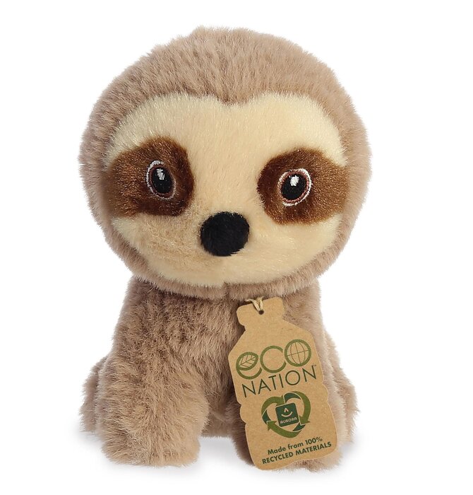 Toy | Eco Plush Animal | Mini Sloth