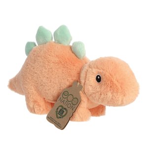 Aurora Toy | Eco Plush Animal | "Steggy" Stegosaurus