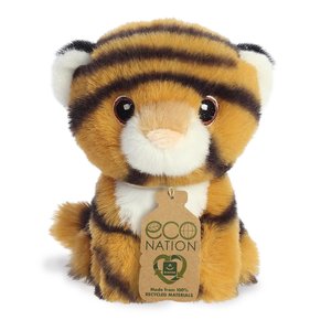 Aurora Toy | Eco Plush Animal | Mini Tiger