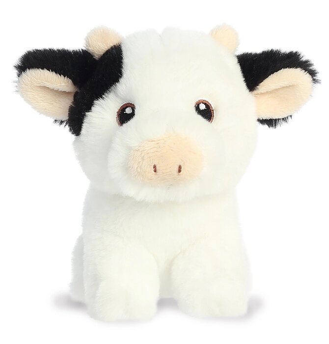 Toy | Eco Plush Animal | Mini Cow