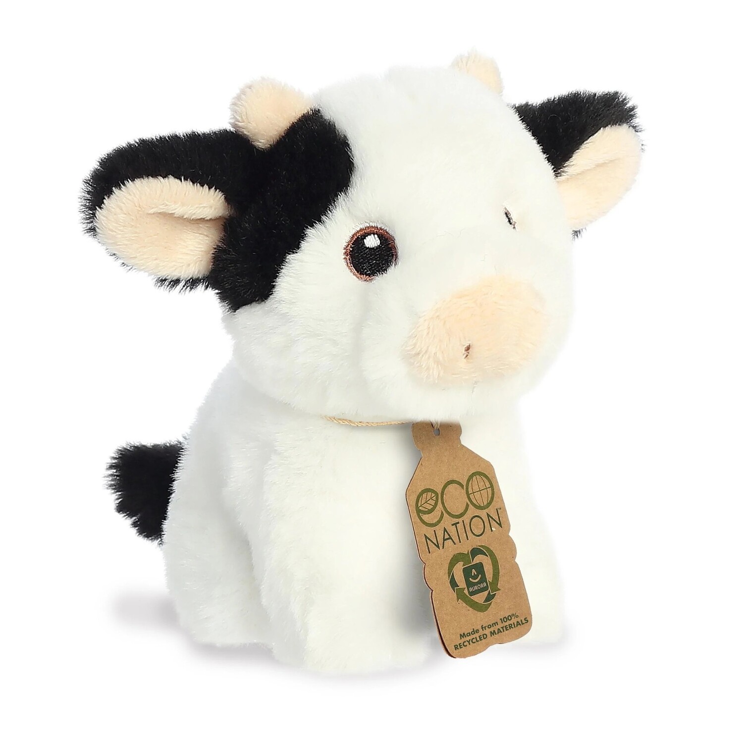 Toy-Eco Plush Animal-Mini Cow - PLENTY Mercantile & Venue