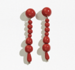 Earrings | 3.25" | Long Drop Bead