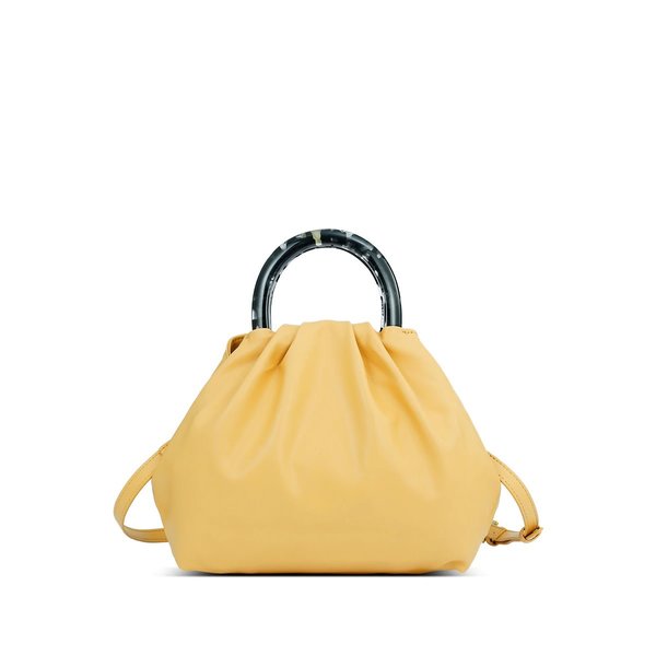 OFF-WHITE Arrows Tote Bag Yellow Black in Polyethylene with Silver