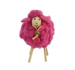 Sheep | Wooly Felt + Wooden Legs