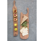 Cheese Board w/Handle | Acacia Wood