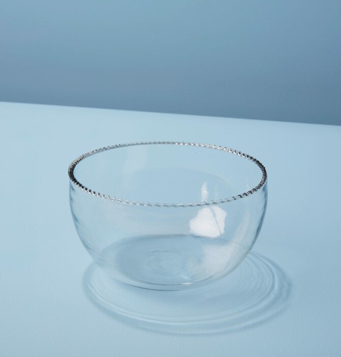 Glass Bowl | "Ruffle"