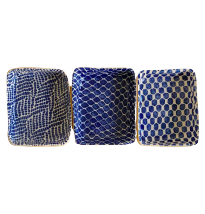 Ceramic Dip Tray | Cobalt Blue