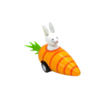 Toy | Pull-Back Racer | Bunny Carrot