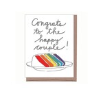 Card | Wedding | Rainbow Cake