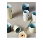 Ceramic Nesting Cups | Latte