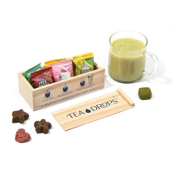 Tea Drops Tea Drops | Medium Wood Box | Assorted