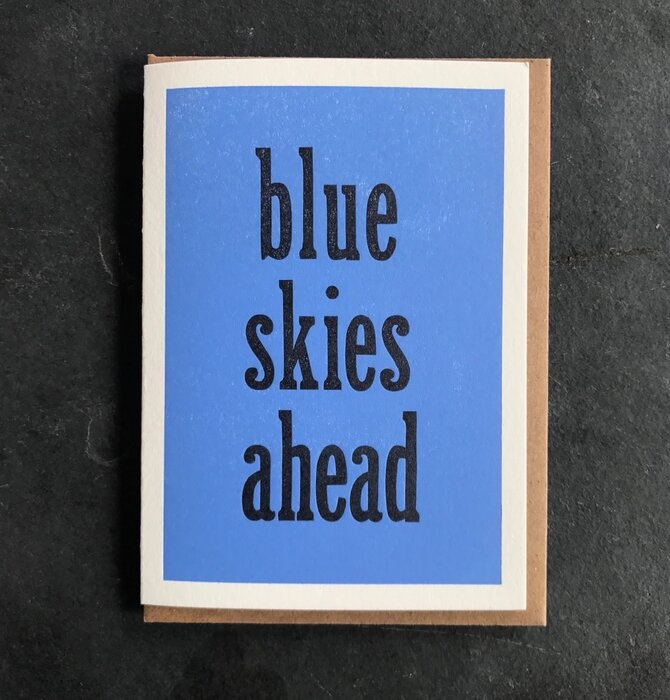 Card | Blue Skies Ahead