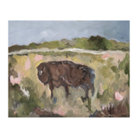 Mary James Ketch Studio Art Print | American Bison