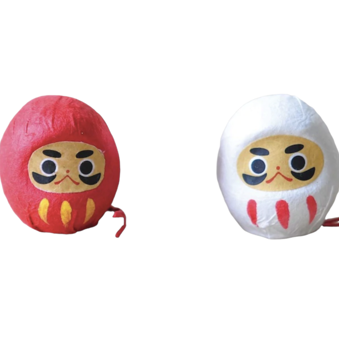 Flowering Fortunes | Daruma Doll