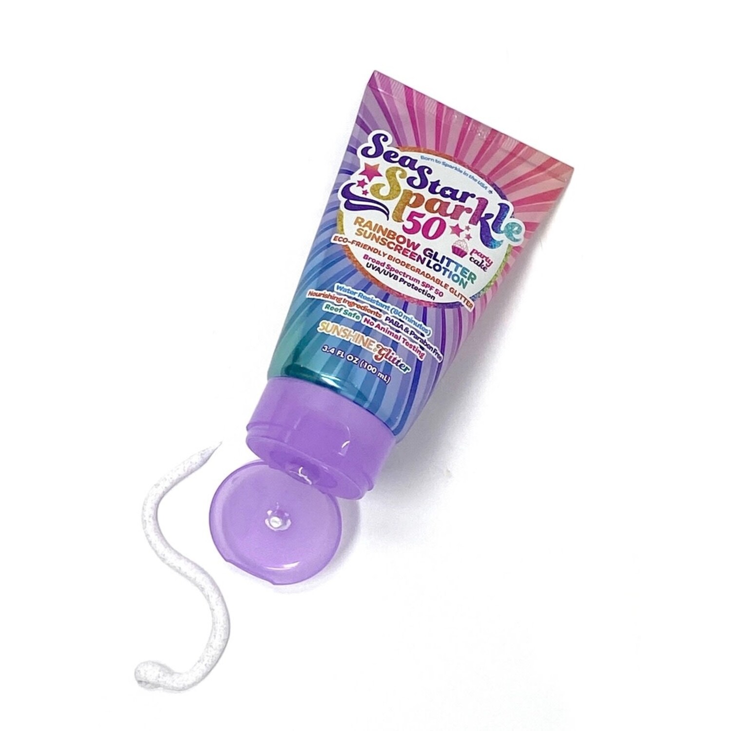 Sunscreen Lotion - Glitter - PLENTY Mercantile & Event Venue Sunscreen Lotion - Glitter - PLENTY Mercantile & Event Venue