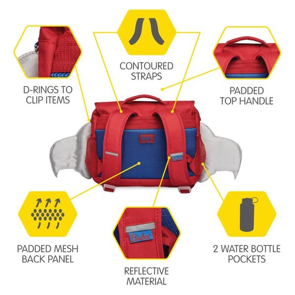 Bixbee Backpack | Firebird Flyer | Small
