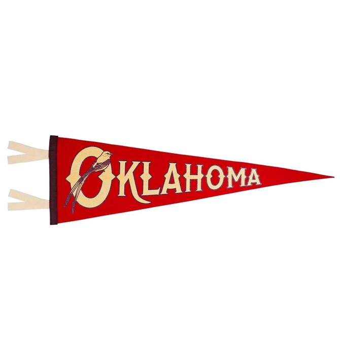 Pennant | Oklahoma | Red