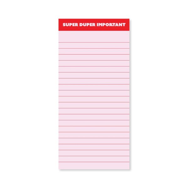 Public School Paper Co Notepad | Super Duper Important
