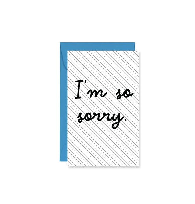 Mini Card | I’m so Sorry