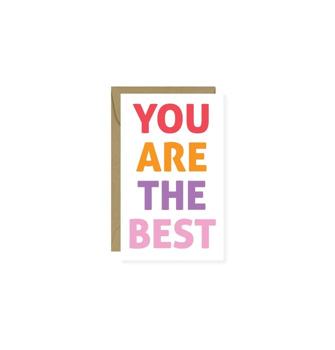 Mini Card | You Are the Best