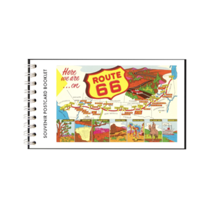 Found Image Postcard Booklet | Route 66