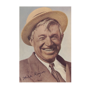 Found Image Art Print | Smiling Will Rogers