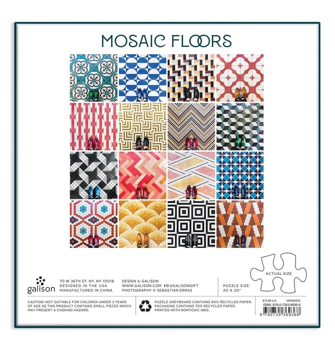Puzzle | 500pc | Mosaic Floors