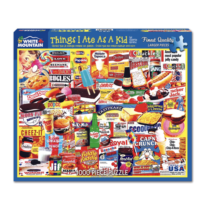 Puzzle | 1000pc | Things I Ate as a Kid