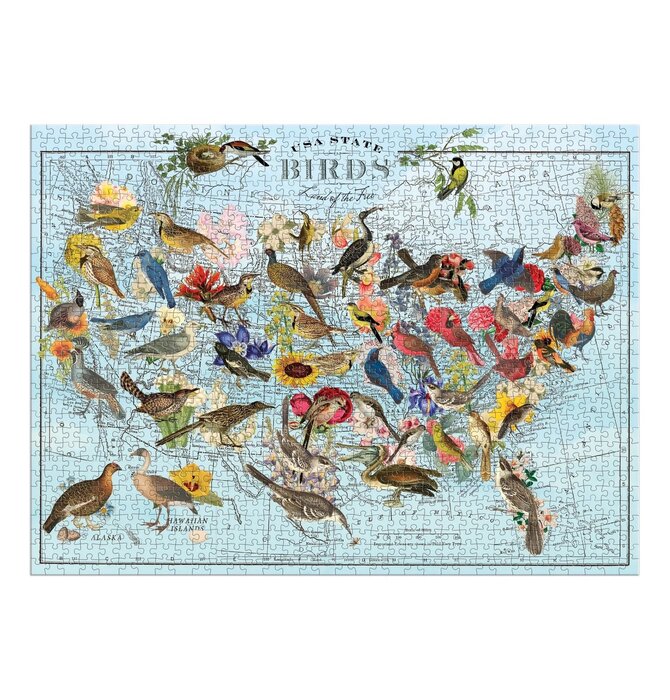 Puzzle | 1000pc | USA State Birds