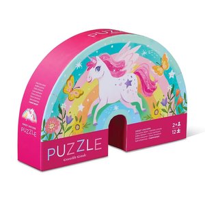 Crocodile Creek Puzzle | 12pc Mini | Sweet Unicorn