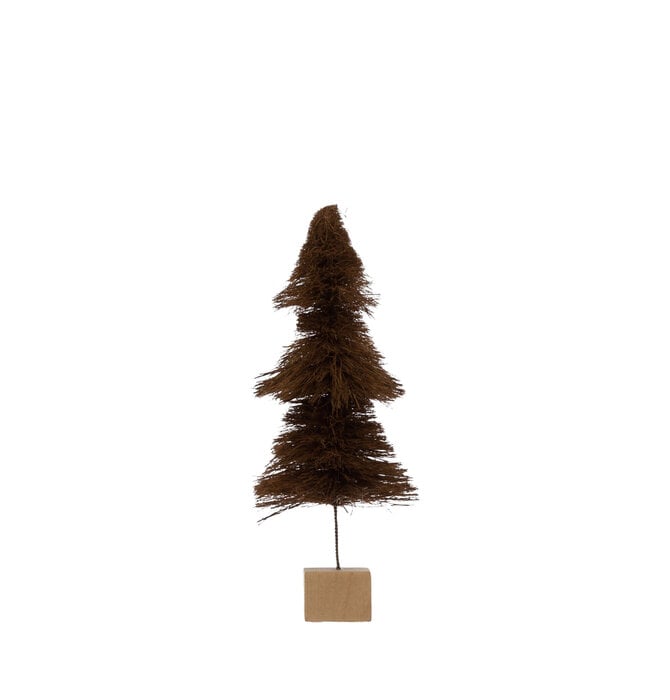 Tree | Sisal Bottle Brush | Brown (3 Sizes)