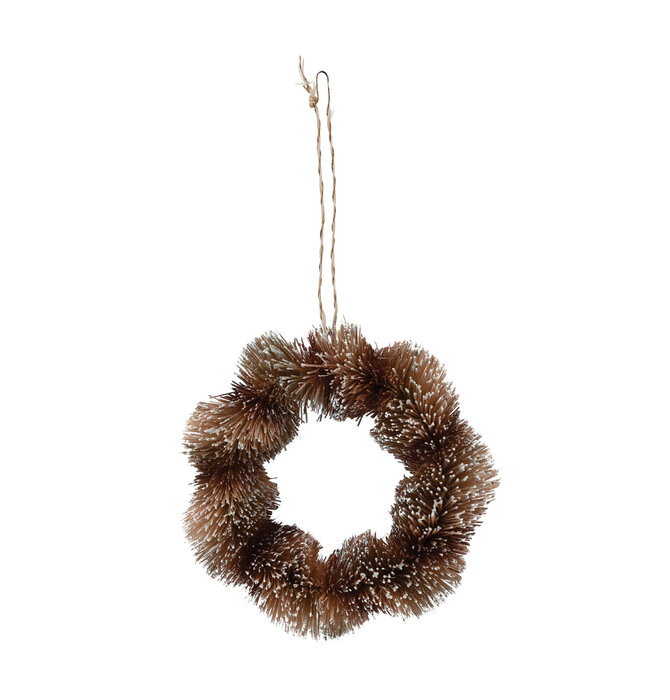 Ornament Wreath | Sisal Brown
