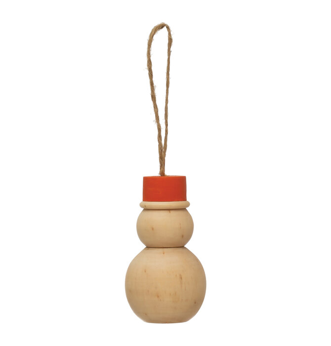 Figure | Snowman | Pine + Red Hat (2 Sizes)