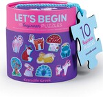 Puzzle | Ten 2pc | "Let's Begin" Unicorn