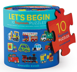 Puzzle | Ten 2pc | "Let's Begin" Vehicles