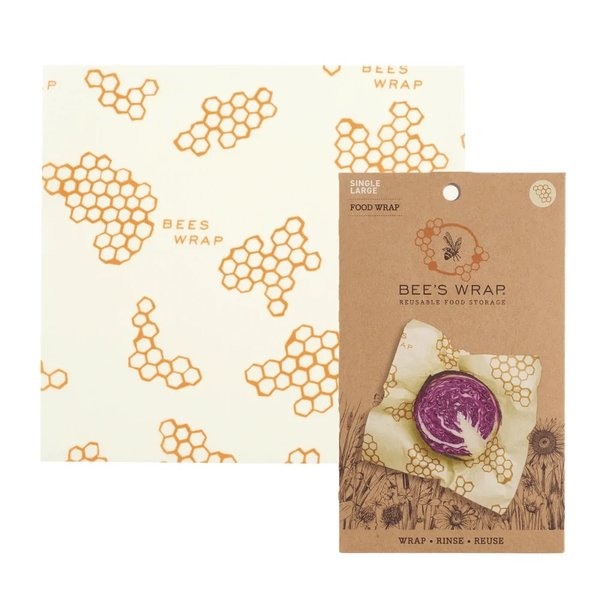 Bee's Wrap Bee's Wrap | Honeycomb Print | Single