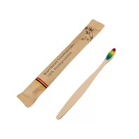 PLENTY Toothbrush | Bamboo | Rainbow Bristles