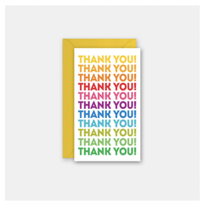 Rock Scissor Paper Enclosure Card | Thank You