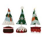 Tree | Potted Felt Embroidered