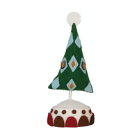 Creative Co-Op Potted Felt Christmas Tree | Embroidered