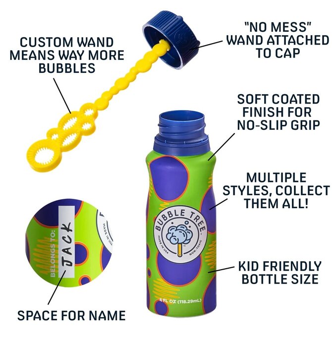 Bubbles | Refillable Aluminum Bottle